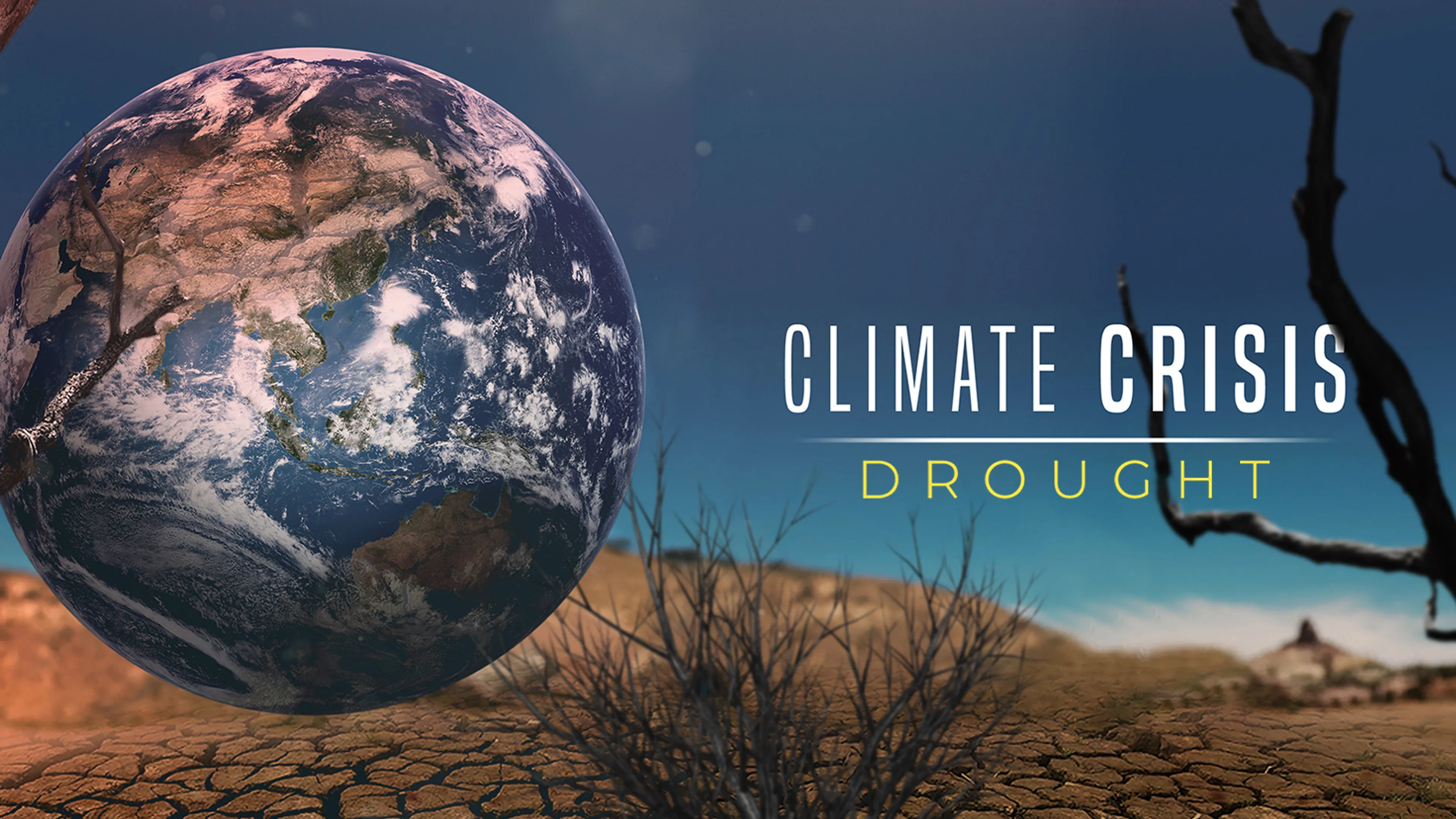 Climate Crisis: Drought poster